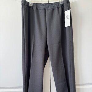 Bend Over gray straight-leg dress slacks - size 22W